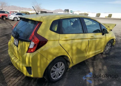2015 Honda Fit Lx from USA, damaged, VIN 3HGGK5H58FM744653